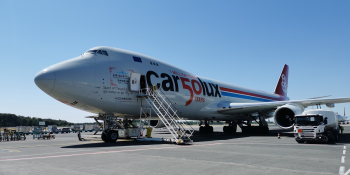 Cargolux Boeing 747 at Luxembourg Airport