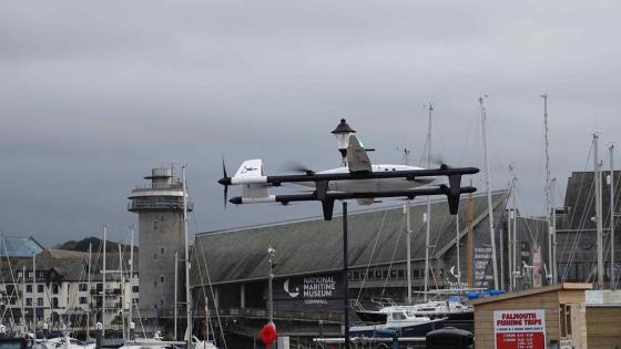 The trials identified four landing locations in Falmouth Harbour