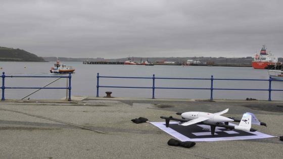 The drones used in the trials were developed by Skyports Drone Services
