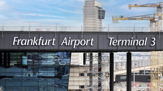 Terminal 3 construction Frankfurt