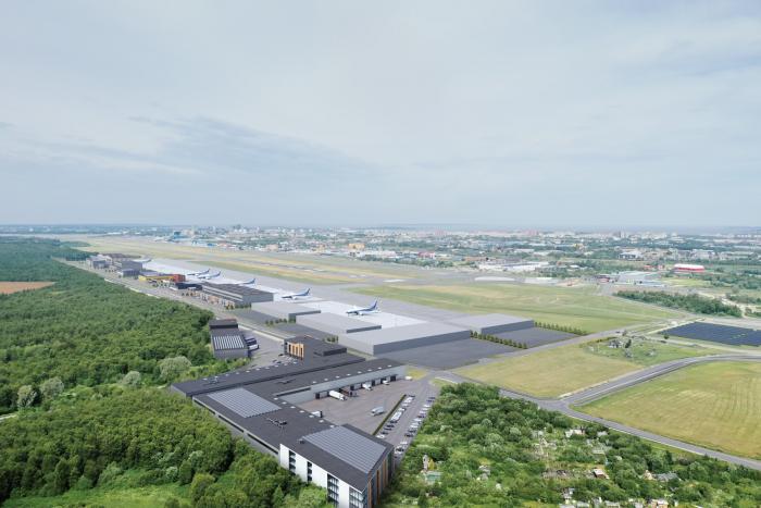 The new Airport City will be a hub for aviation-related businesses