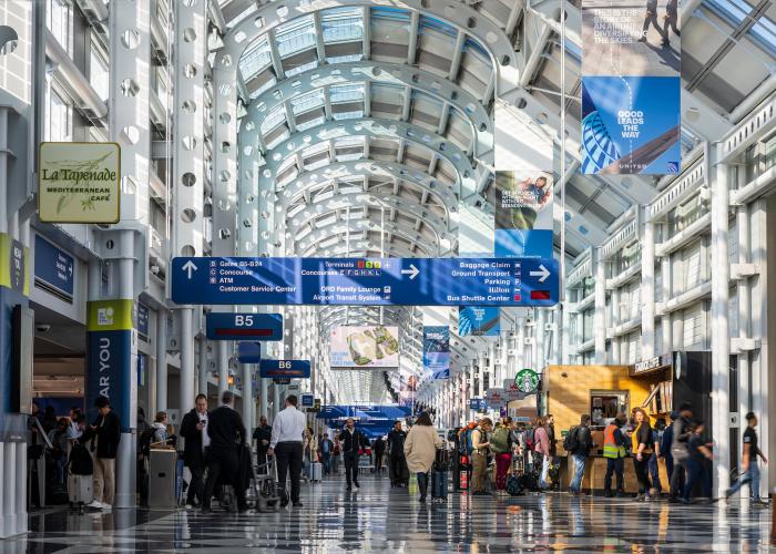 Chicaho O’Hare is among the latest airports to join the programme