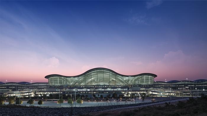 Terminal 2 at Zayed is one of the largest terminals in the world