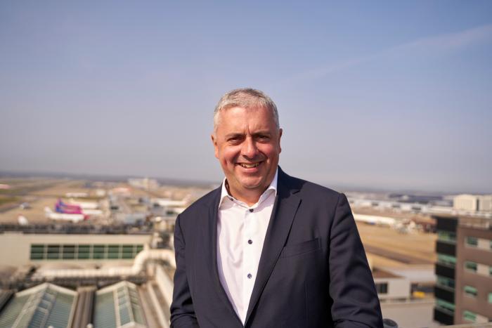 CEO Stewart Wingate has been at Gatwick since 2009