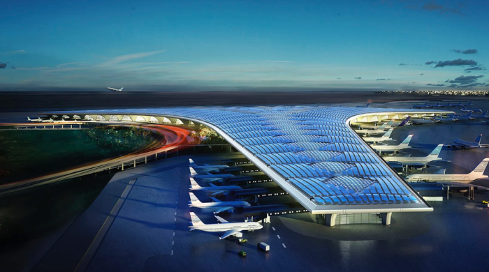 Kuwait International Airport handles 13 million passengers per annum