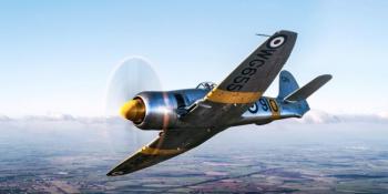 Fly in a Sea Fury