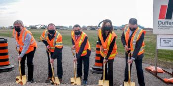 Toronto Pearson runway rehab ground-breaking