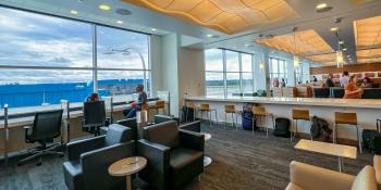 The Club SEA lounge at Seattle-Tacoma International Airport (SEA) 
