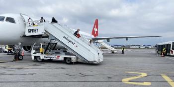Swissport and Swiss aircraft