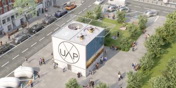 Urban-Air Port’s City Box drone delivery hub 