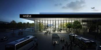 Geneva Airport new terminal render