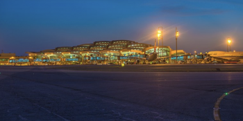 Riyadh Airport at night