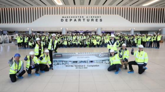 Manchester Airport's T2 Extension Handover From Laing O'Rourke March 2020 low res