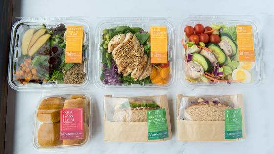 HMSHost sandwiches and salads