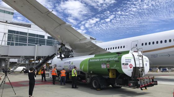 SFO and sustainable aviation fuel
