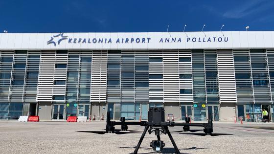 Canard Drones Kefalonia Airport inspection