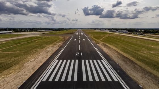 Maastricht Aachen Airport new runway