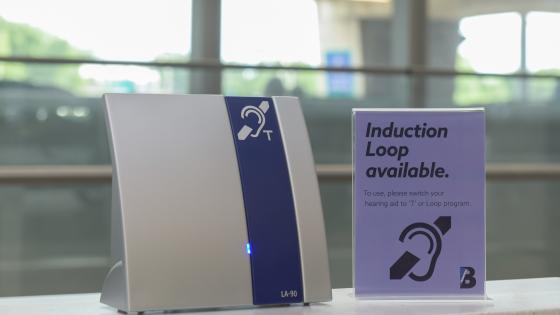 Hearing Loop LGA Terminal B