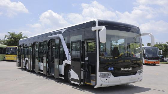 DINOBUS electric airport apron bus