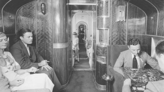 Pan Am Clipper Lounge, early to mid-20th century