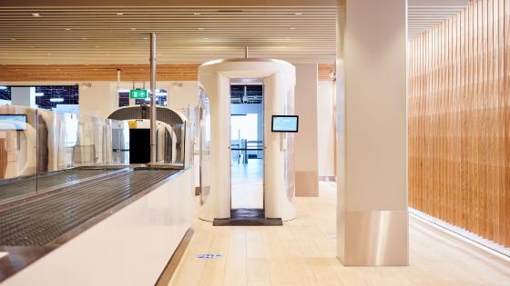 Schiphol CT scanners