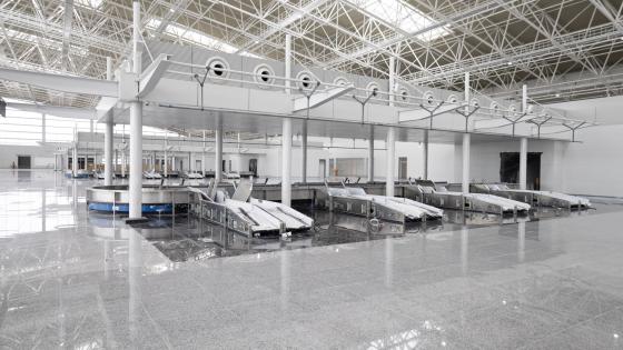 Luanda Airport baggage hall