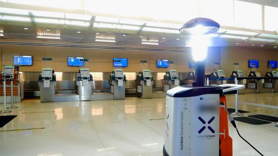 Xenex at San Antonio (SAT) Airport Ticket Counter